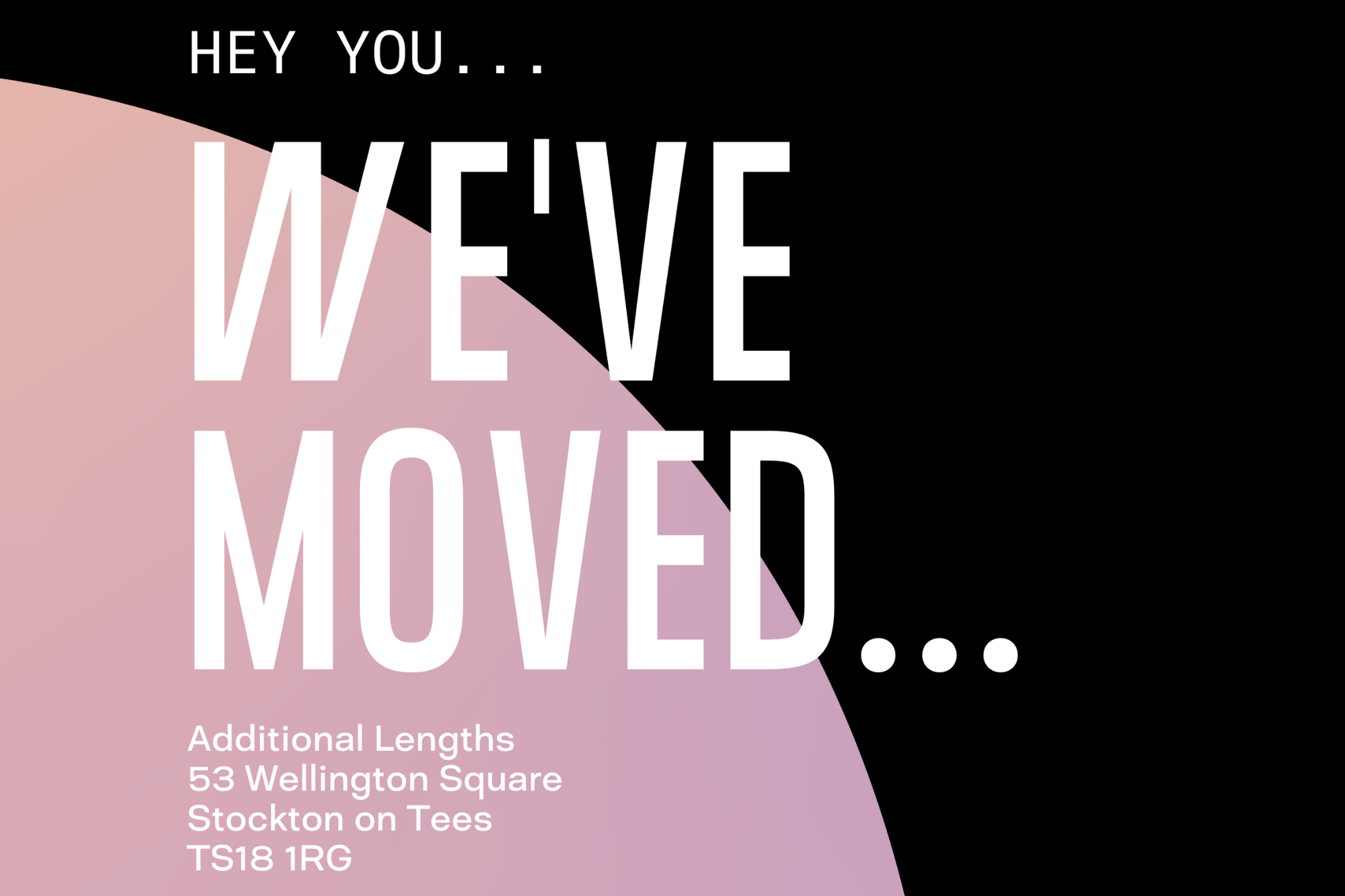 We've Moved!