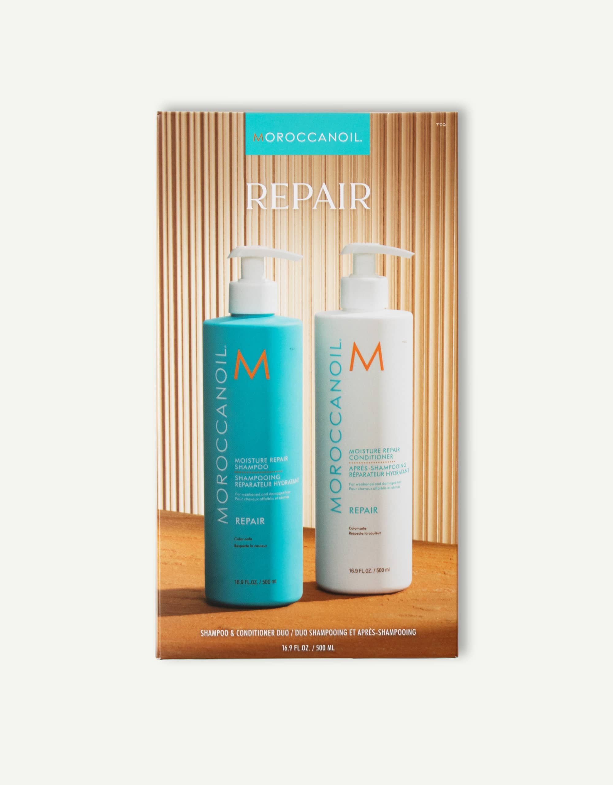 Moisture Repair Shampoo & Conditioner Duo - 500ml