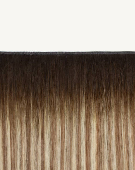 Deluxe Half Flat Weft - Colour T4-8/613 Length 18