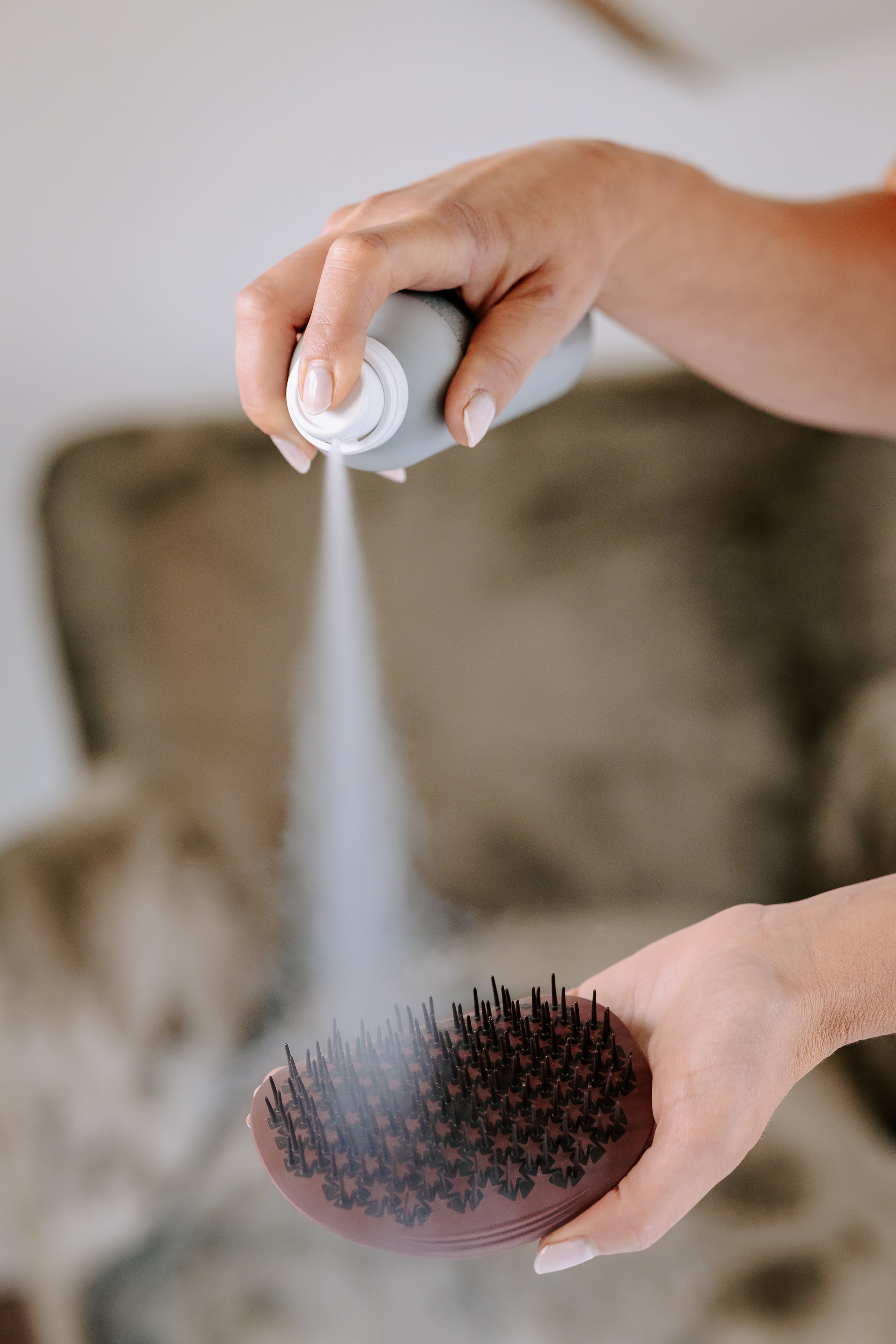 Manta Original Hair Brush - Classic Burgundy