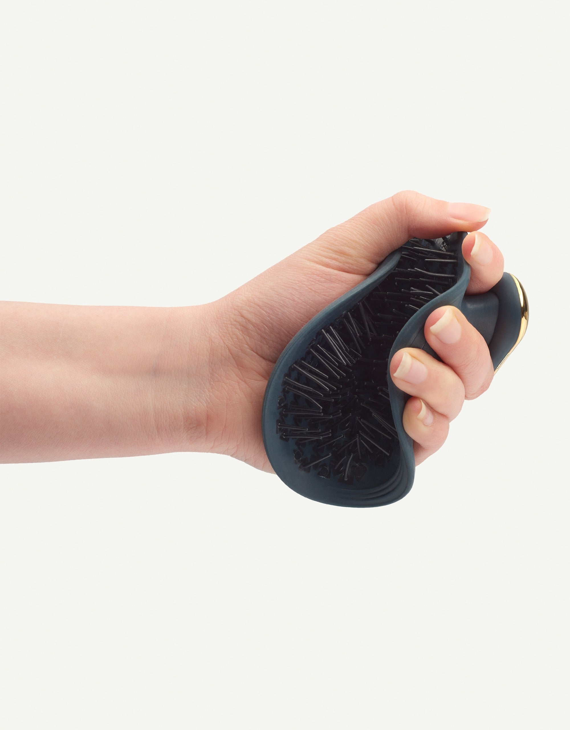 Manta Pulse Hair Brush - Deep Ocean Blue