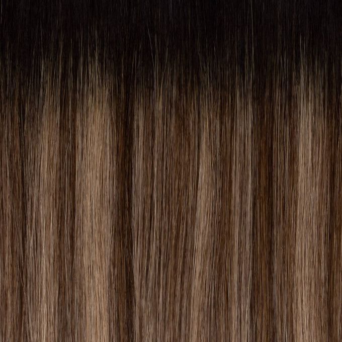 Deluxe Half Flat Weft - Colour T1B-4/18 Length 22