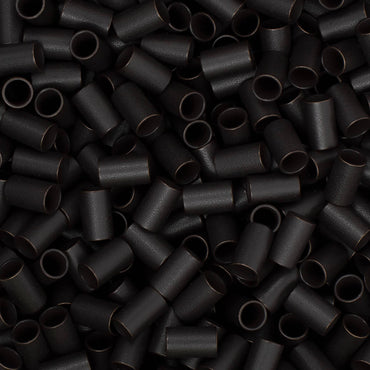 Mini Locks 3mm - Dark Brown 100 Pieces