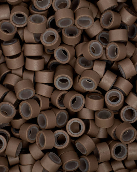 Silicone Rings 5mm - Medium Brown 1000 Pieces