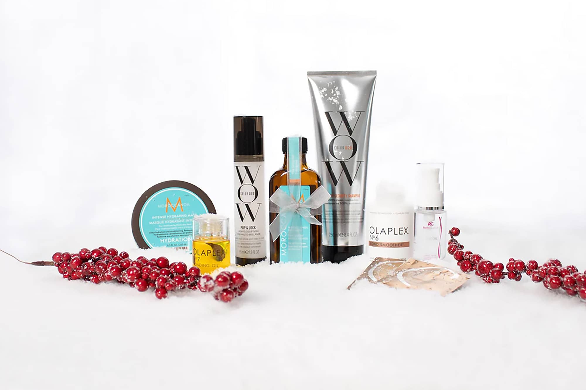 winter collection of hair care