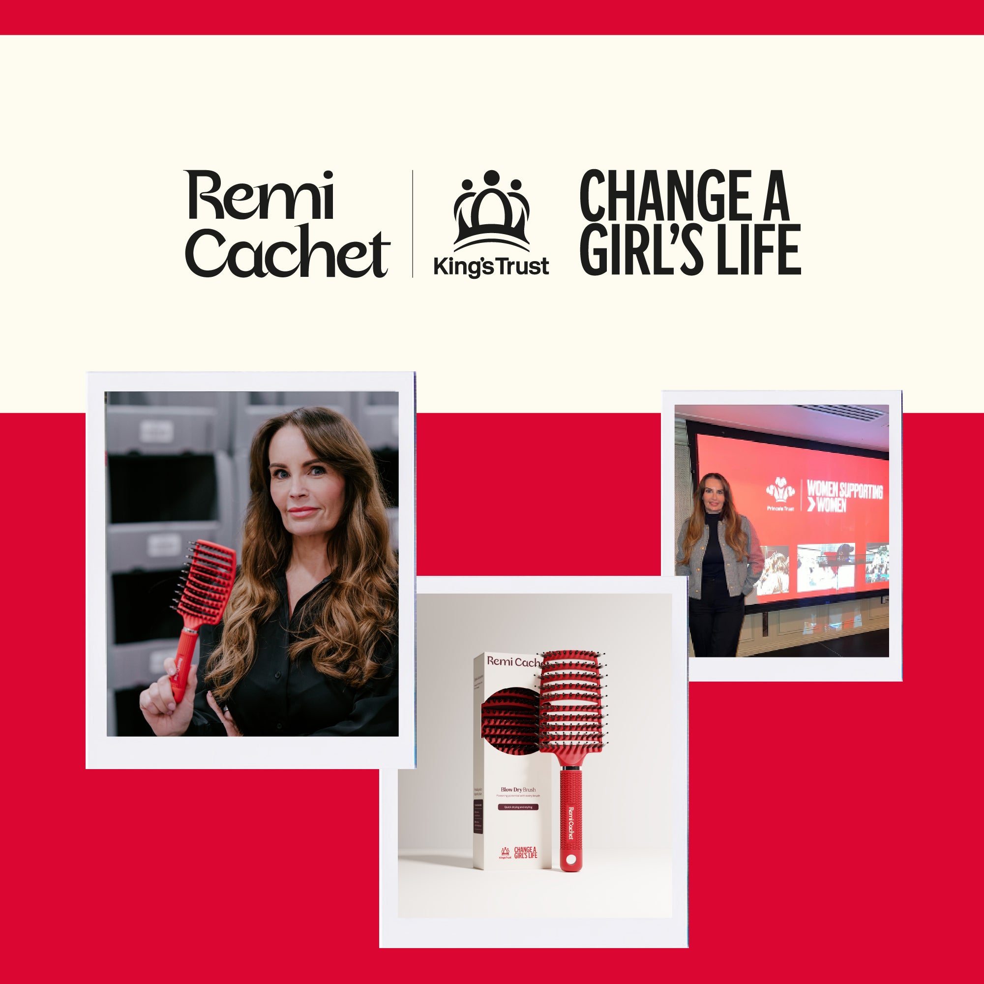 Remi Cachet x The King’s Trust, Supporting Change A Girl’s Life. 