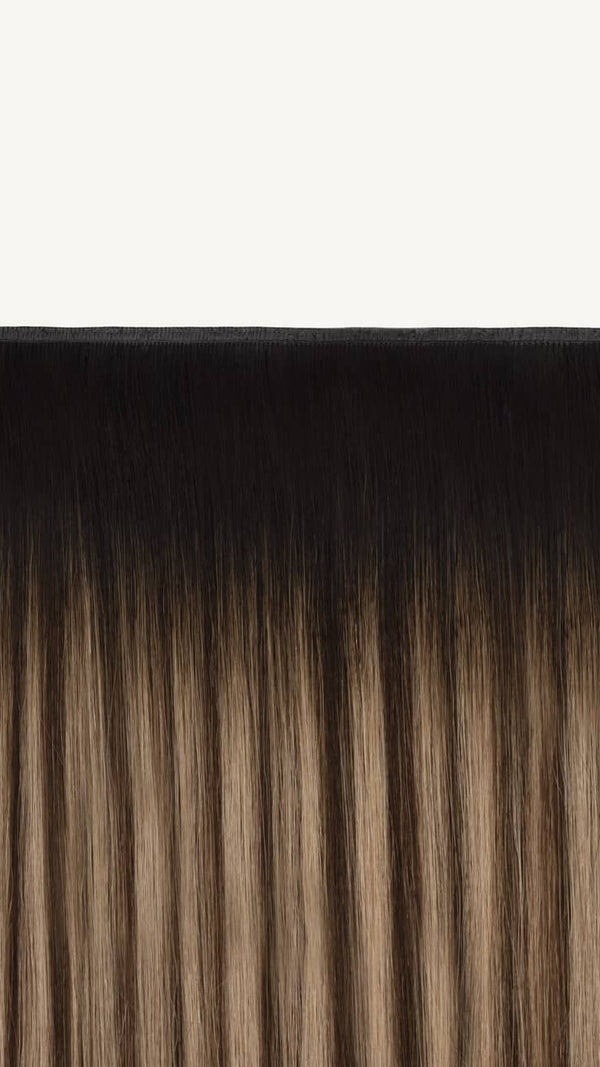 Deluxe Half Flat Weft - Colour T1B-4/18 Length 22