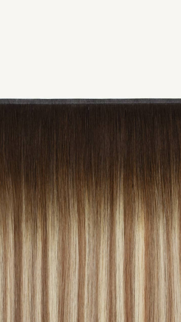 Deluxe Half Flat Weft - Colour T4-8/613 Length 22