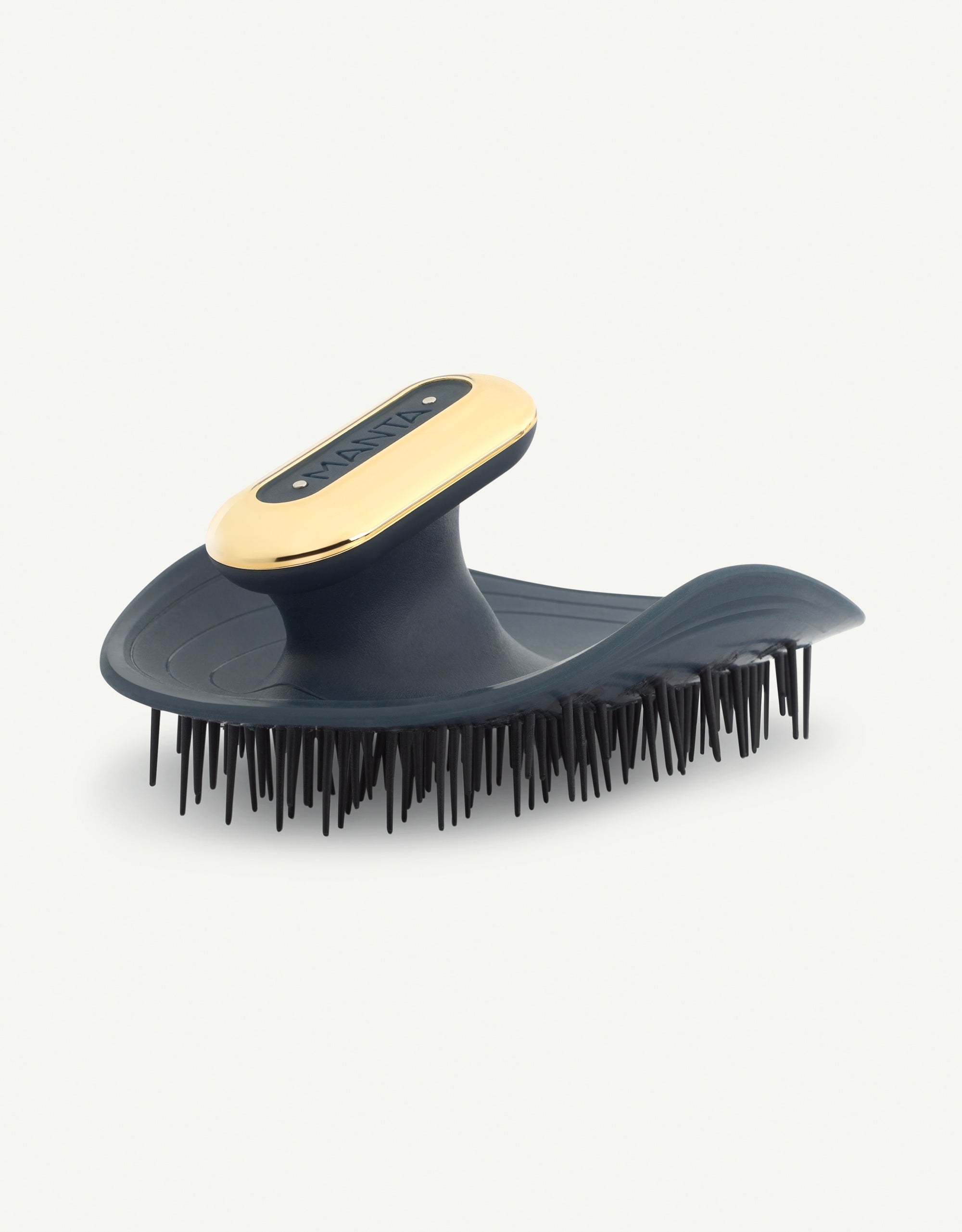 Manta Pulse Hair Brush - Deep Ocean Blue