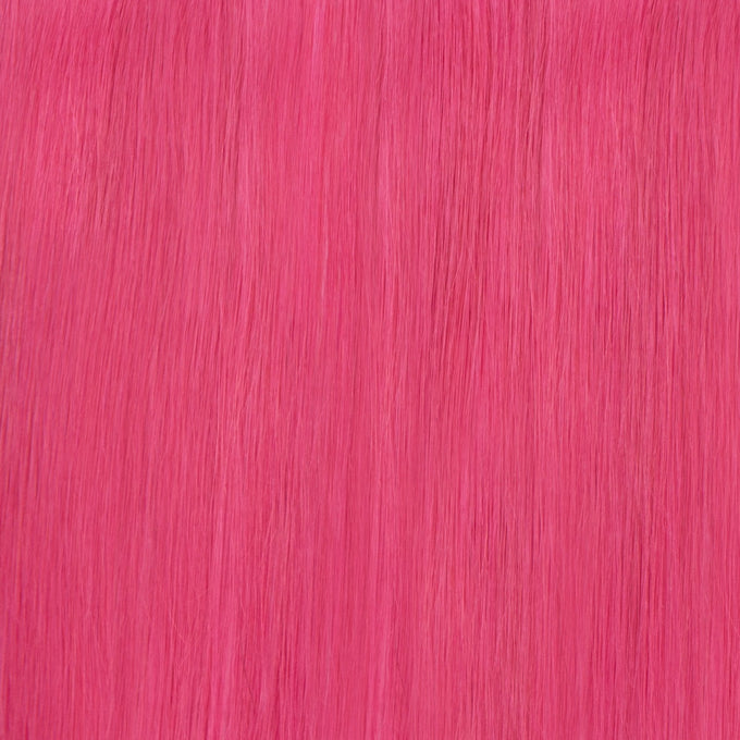 Clip In Strip - Colour Pink Length 18