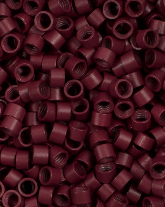 Micro Rings - Burgundy 1000 Pieces
