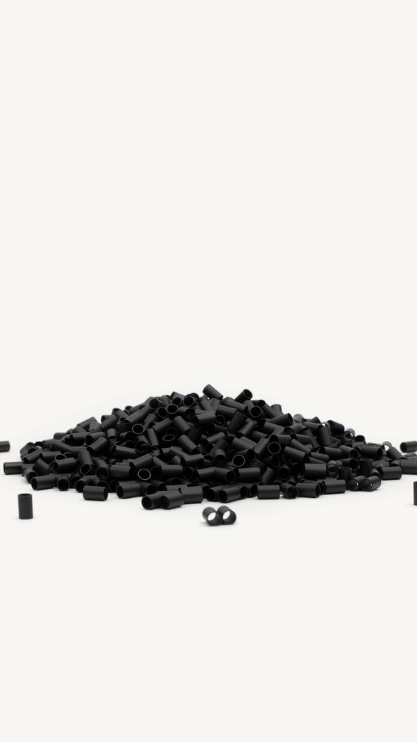 Mini Locks 3mm - Black 1000 Pieces