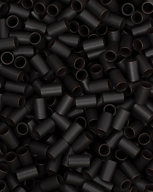 Mini Locks 3mm - Dark Brown 100 Pieces