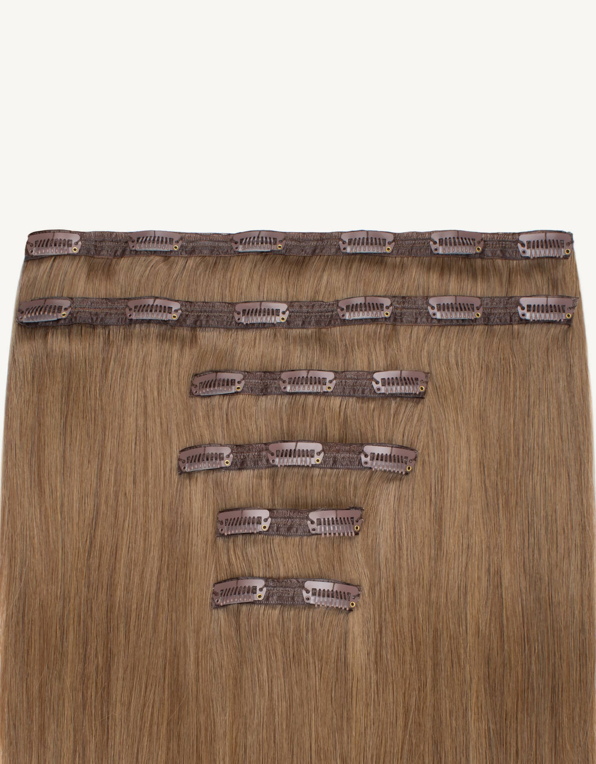 Clip In Deluxe Plus - Colour 8 Length 24"