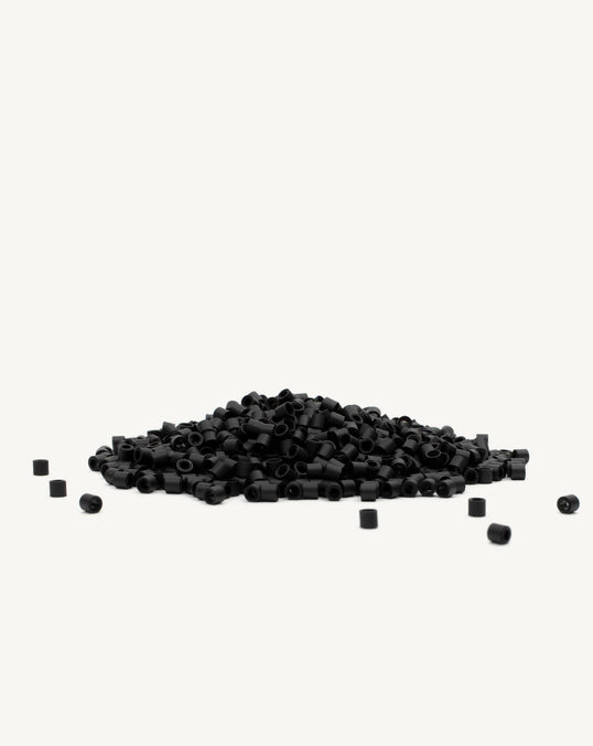 Silicone Rings 3.5mm - Black 1000 Pieces