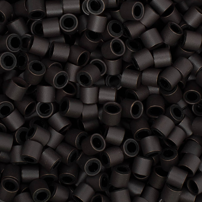 Silicone Rings 3.5mm - Dark Brown 100 Pieces
