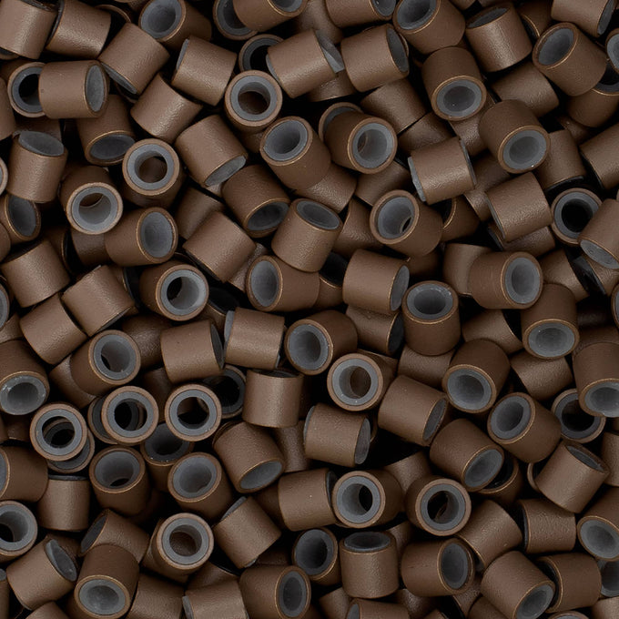 Silicone Rings 3.5mm - Medium Brown 1000 Pieces