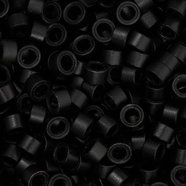 Silicone Rings 5mm - Black 100 Pieces