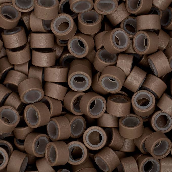 Silicone Rings 5mm - Medium Brown 1000 Pieces