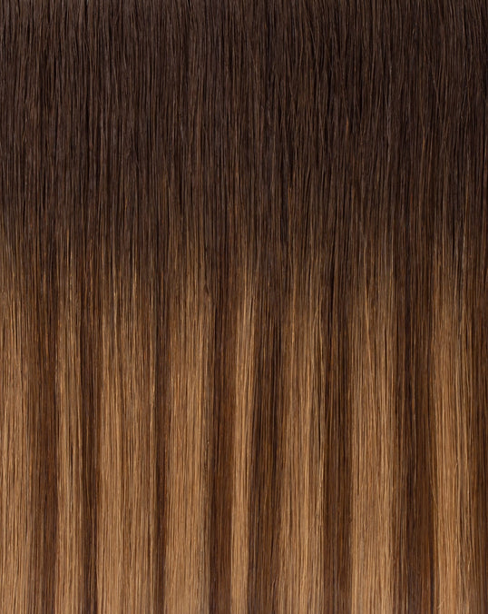 Human Hair Ponytail - Colour T2-4/8